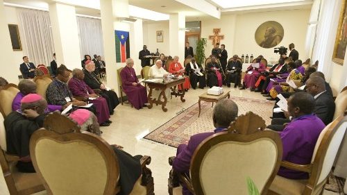 Popiežius Pietų Sudano lyderiams: taika yra įmanoma