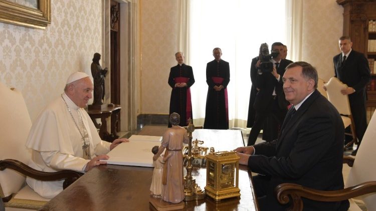 Przewodniczący prezydium Bośni i Hercegowiny u Papieża