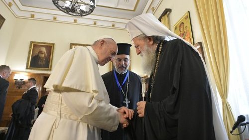 Папа встретился с болгарскими православными иерархами