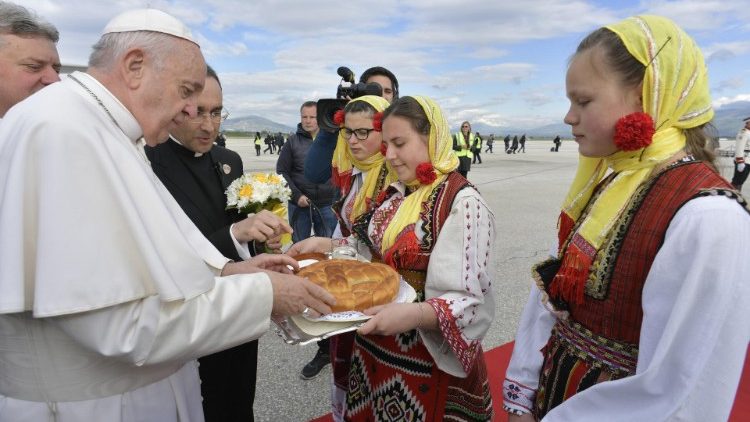 Papież w Macedonii Północnej