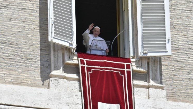 教皇フランシスコ、2019年5月12日、バチカンでの日曜正午の祈り