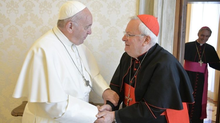 2019.05.16 Папа Франциск і кардинал Бассетті