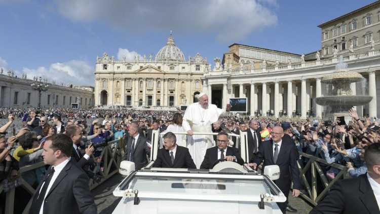 教皇フランシスコ、バチカンでの一般謁見　2019年5月22日