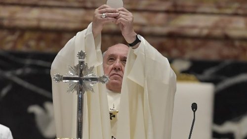 Papstmesse für Caritas: „Der Glaube ist kein Fahrplan“