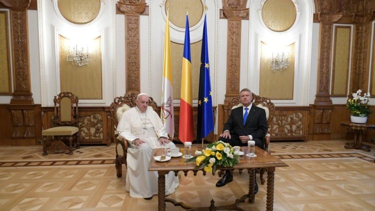 Viaggio Apostolico in Romania Incontro con il Presidente della Repubblica di Romania  