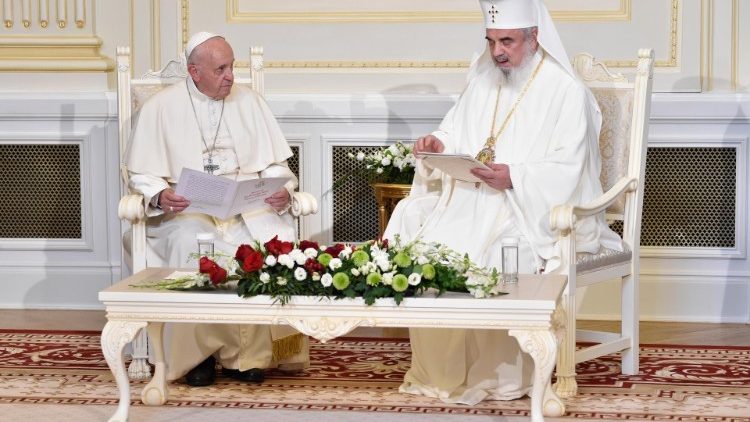 Påven Franciskus möte med patriarken Daniel 