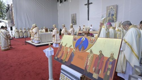 Pape? Fran?i?ek med bo?ansko liturgijo v Blaju: Bodite pri?e svobode in usmiljenja