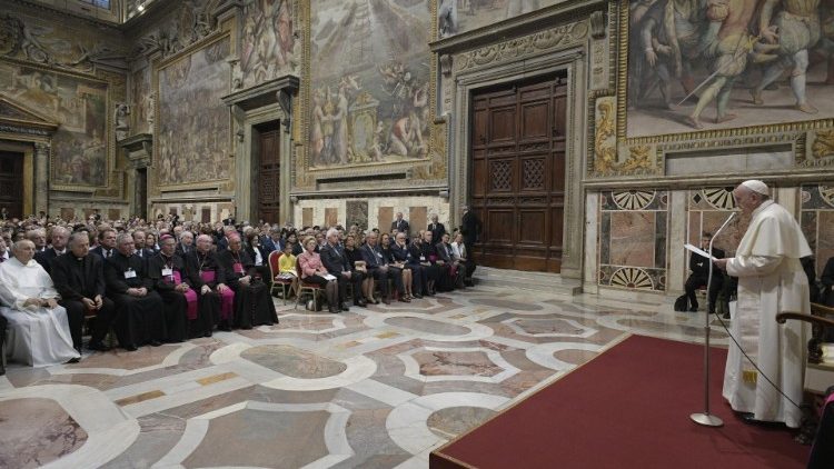 Udienza di Papa Francesco alla Fondazione, l’8 giugno 2019