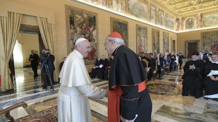 البابا فرنسيس يستقبل المشاركين في الجمعية العامة لهيئة رواكو 10 حزيران يونيو 2019