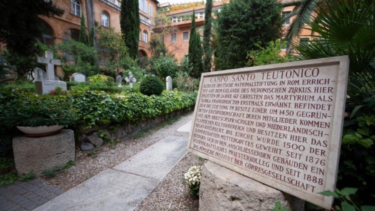 Teuton temető a Vatikánban
