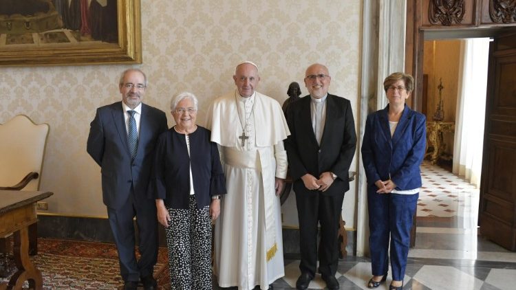 Papież z członkami Ruchu Focolari