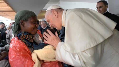 Papa en Zimpeto: ustedes han escuchado el grito silencioso de los marginados