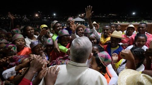 La gioia dei giovani che hanno incontrato il Papa