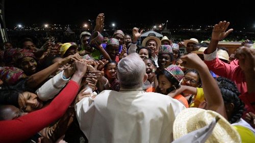 In 60 Sekunden: Papst Franziskus in Madagaskar