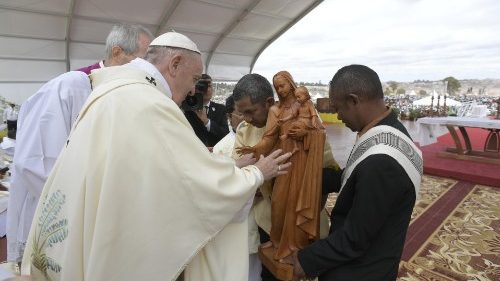 Úrangyala: Ferenc pápa megemlékezett Szűz Mária születésnapjáról