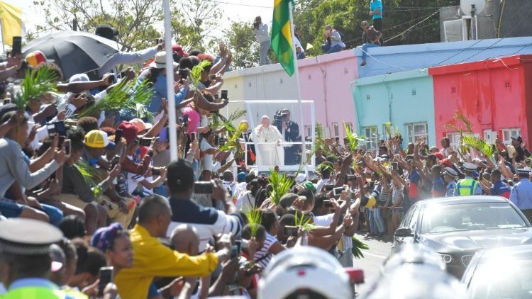 Pope Francis in Mauritius