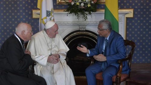 Papst erinnert Mauritius an seine DNA der Migration