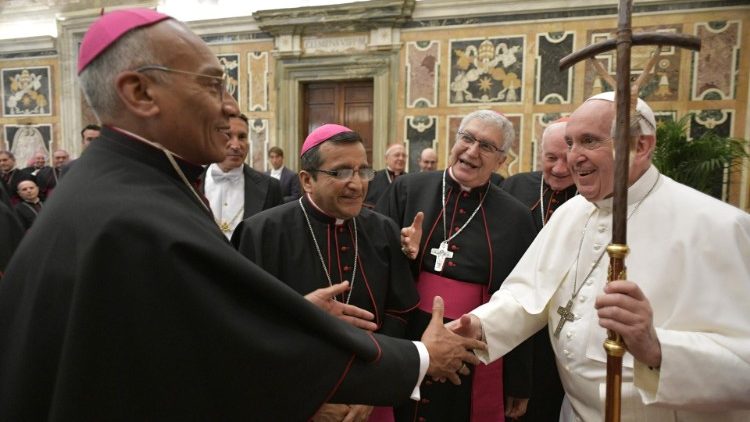 Papst Franziskus und die neuen Bischöfe