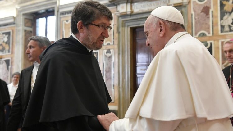 2019.09.13 El Prior reelegido de la Orden de los Agustinos, Padre Alejandro Moral Antón