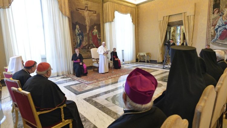 “Missão ecumênica em nossos dias”, foi o tema do encontro dos 40 Bispos Orientais Católicos da Europa, realizado em Roma