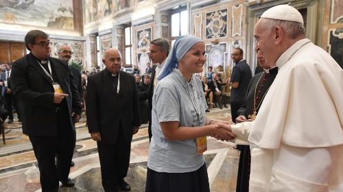 Papst Franziskus: Lebende Zeichen der Liebe werden, die wir verkünden