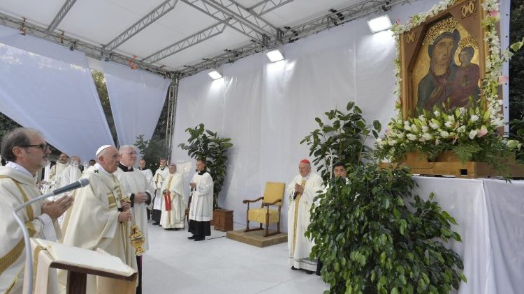 Popiežius Pranciškusn Albano vyskupijoje