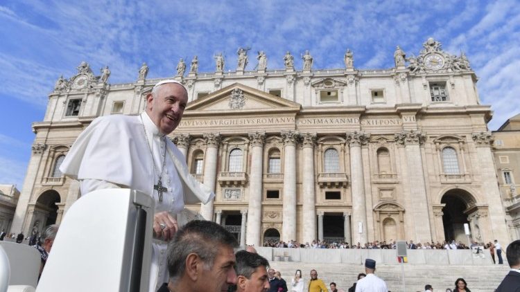 教皇フランシスコ、バチカンでの一般謁見　2019年10月9日