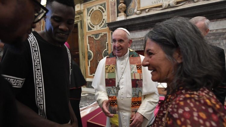 Pope meets members of the Emmanuel Community