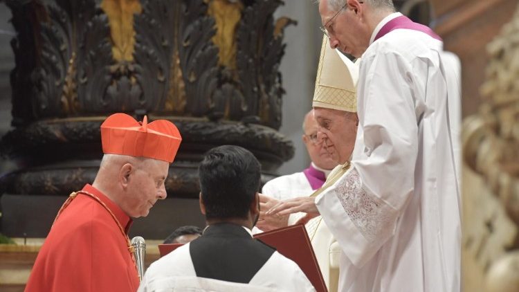 Kardinolas S. Tamkevičius ir popiežius Pranciškus