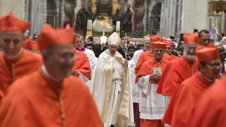 Popiežius ir kardinolai