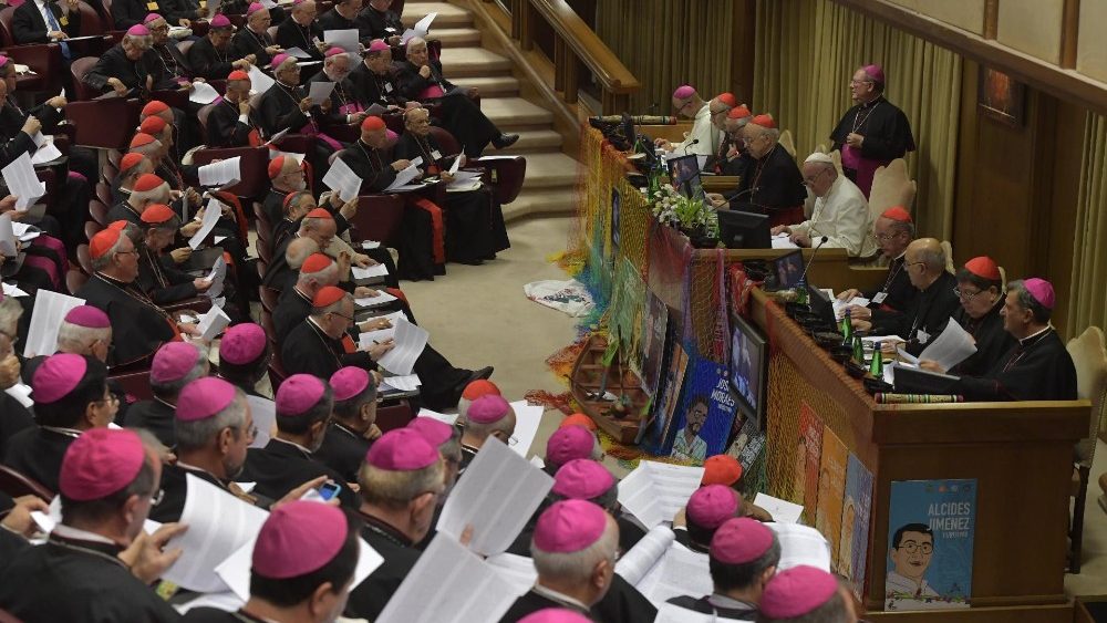 Un momento del Sínodo de los Obispos para la Región Panamazónica de 2019