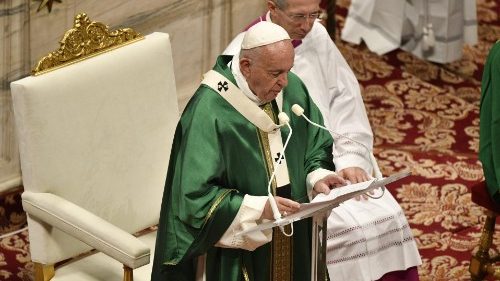 Live bei uns: Eröffnungsmesse zur Synode mit Papst Franziskus