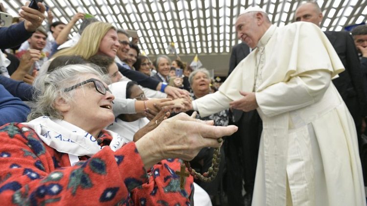 Pope Francis' Audience with Don Gnocchi Foundation