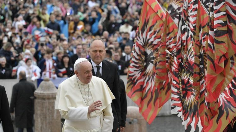 教皇フランシスコ、バチカンでの一般謁見　2019年11月13日