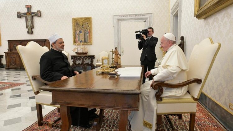 Audience privée entre le Saint-Père et le Grand Imam Ahmed Al-Tayeb, le 15 novembre 2019