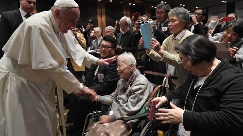 Papst fordert Solidarität mit Fukushima-Opfern