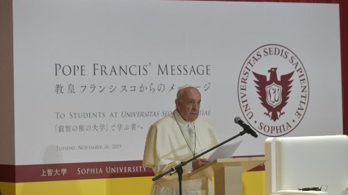 Im Wortlaut: Die Ansprache des Papstes in der Sophia-University