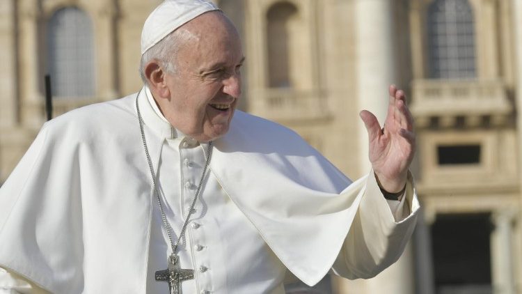 البابا فرنسيس خلال مقابلته العامة مع المؤمنين 27 تشرين الثاني نوفمبر 2019
