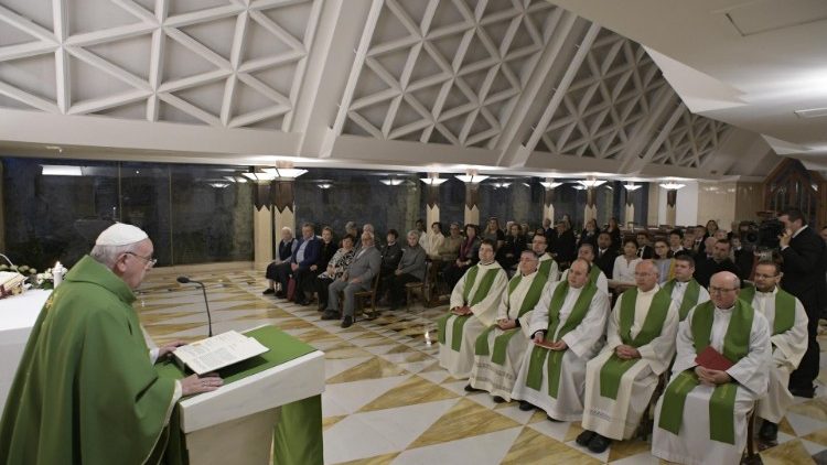  Mesha e Papës në Shën Martë