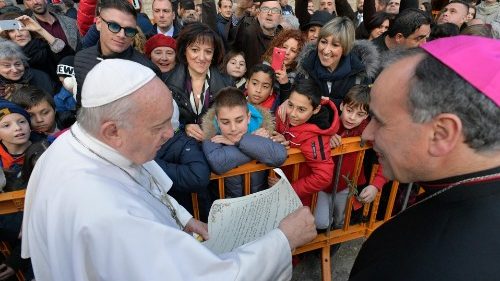 Ein Papstbrief, den man sogar lesen kann