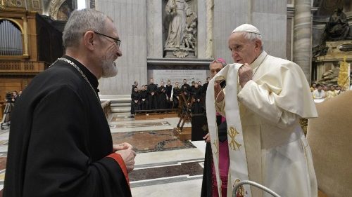 Le Pape reçoit une délégation gréco-catholique ruthène d’Ukraine