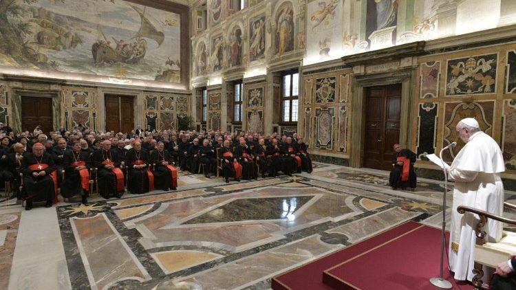 Popiežiaus audiencija Šventųjų skelbimo kongregacijai