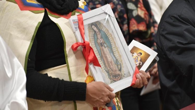 Messe du Pape François en la fête de Notre-Dame de Guadalupe (Basilique Saint Pierre - archives 2019)