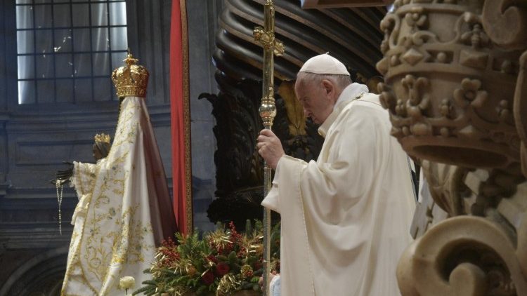 Pope Francis celebrates Mass on New Year's Day