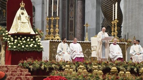 Pape François: partir de Marie pour prendre à cœur toute l’humanité