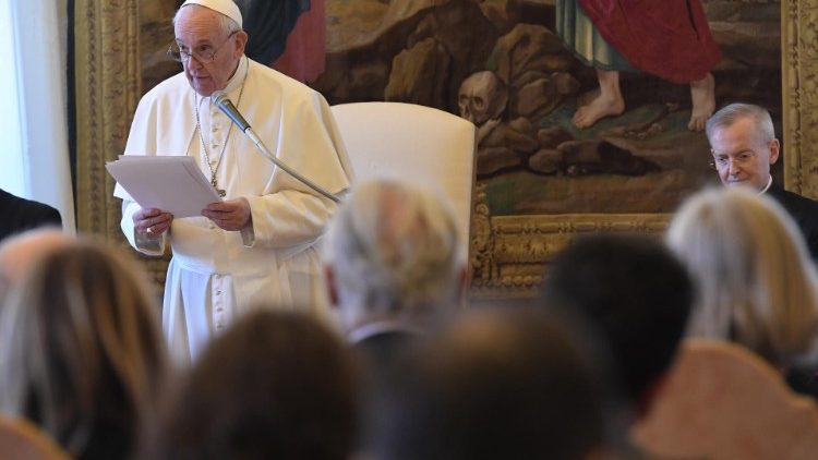 Pope Francis address Vatican Conference 'Education. The Global Compact'
