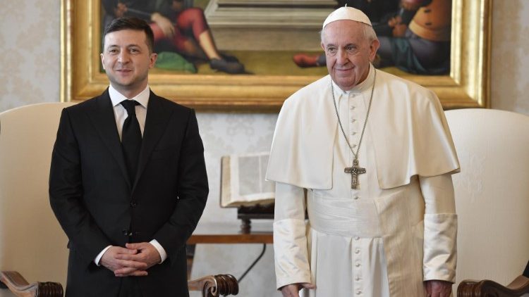 Ukrainas prezidenta vizīte Vatikānā