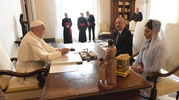 Prezydent Azerbejdżanu u Papieża