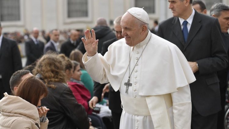 教皇フランシスコ、バチカンでの一般謁見　2020年2月26日