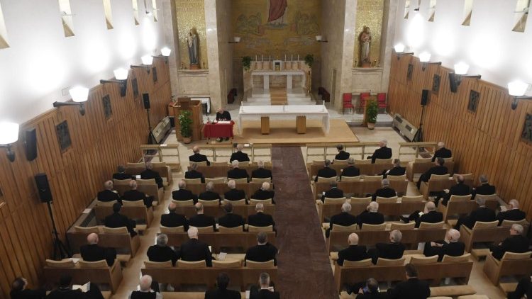 Tuần tĩnh tâm năm 2020 của giáo triều Roma tại nhà Thầy Chí Thánh ở Ariccia